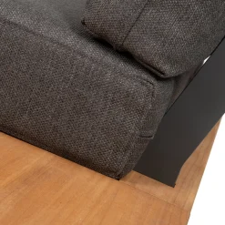 Intratuin 4-Sitzer Loungeset Thom Aluminium anthrazit