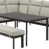 Intratuin 6-Sitzer Loungeset Marseille Aluminium anthrazit