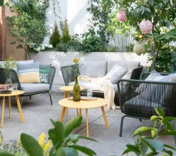 Intratuin 4-Sitzer Loungeset Iris grün