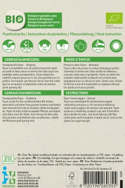 Intratuin Snackpaprika (Capsicum annuum 'Flyn oranje') (BIO) Samen