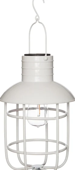 Intratuin Solarleuchte 22 x 22 x 33 cm weiß