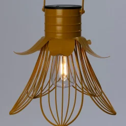 Intratuin Solarleuchte Cuzco gelb D 28 H 25 cm