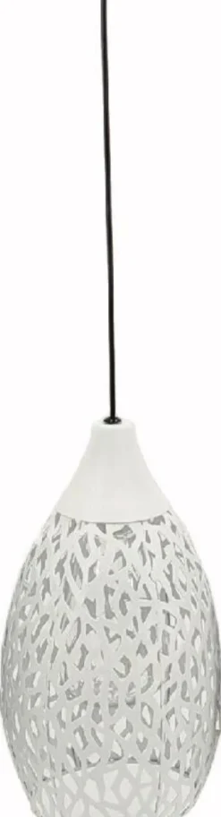 Intratuin Solarleuchte Peking weiß D 13 H 65 cm