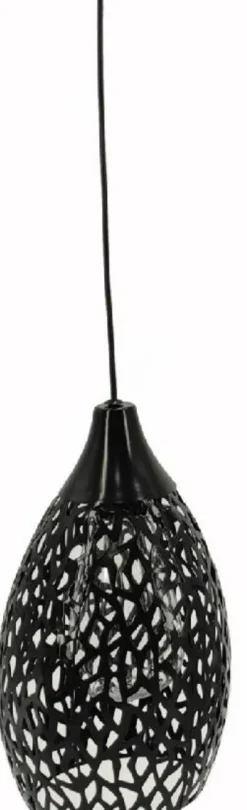 Intratuin Solarleuchte Peking schwarz D 13 H 65 cm