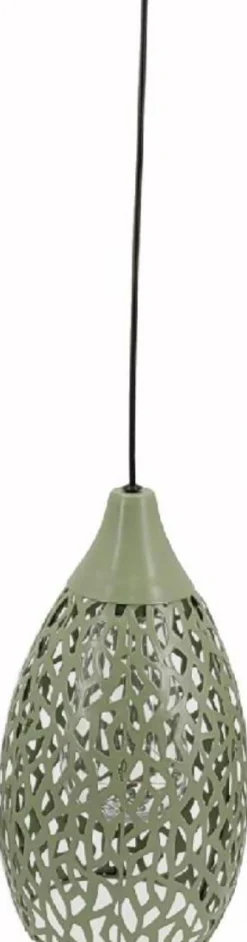 Intratuin Solarleuchte Peking grün D 13 H 65 cm