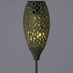 Intratuin Solarleuchte Seoul grün D 11 H 94 cm