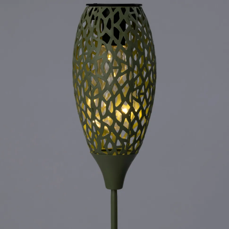 Intratuin Solarleuchte Seoul grün D 11 H 94 cm