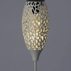 Intratuin Solarleuchte Seoul weiß D 11 H 94 cm