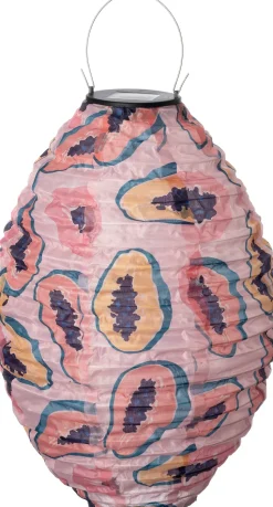 Intratuin Solarleuchte Solis Papaya rosa D 25 H 40 cm