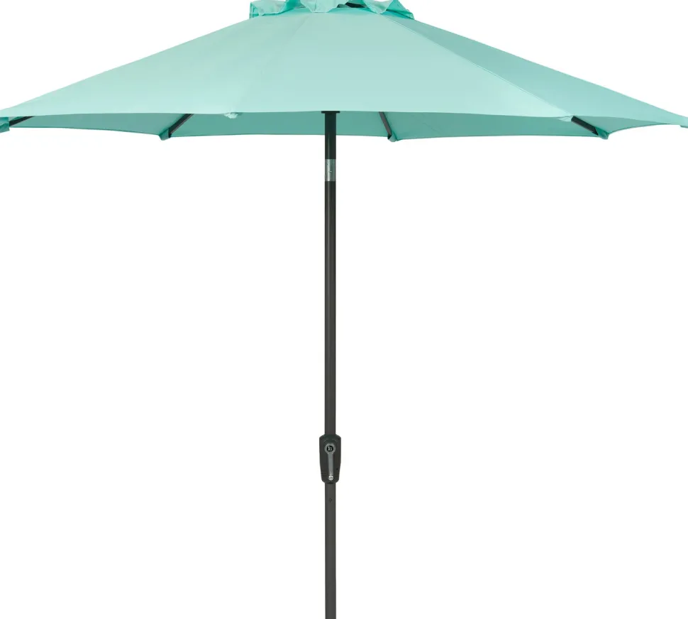 Intratuin Sonnenschirm Trinidad hellblau 80+UV D 250 cm