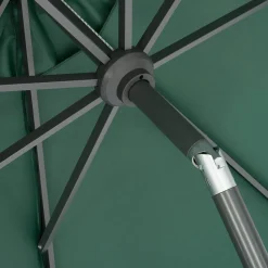 Intratuin Sonnenschirm Trinidad grün 80+UV D 300 cm