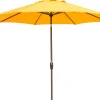 Intratuin Sonnenschirm Trinidad gelb 80+UV D 250 cm