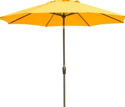 Intratuin Sonnenschirm Trinidad gelb 80+UV D 250 cm