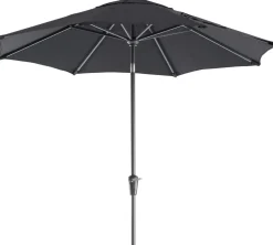 Intratuin Sonnenschirm Trinidad schwarz 80+UV D 300 cm