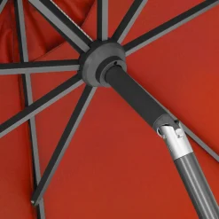 Intratuin Sonnenschirm Trinidad terracotta 80+UV D 300 cm