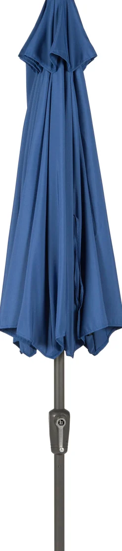 Intratuin Sonnenschirm Trinidad blau 80+UV D 250 cm