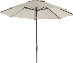 Intratuin Sonnenschirm Trinidad creme 80+UV D 250 cm