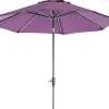 Intratuin Sonnenschirm Trinidad D 250 cm 80+UV violett