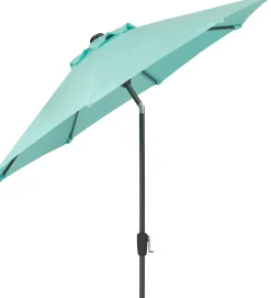 Intratuin Sonnenschirm Trinidad hellblau 80+UV D 300 cm