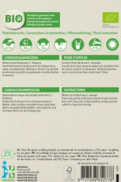 Intratuin Speisemöhren (Daucus carota 'Berlikum 2') (BIO) Samen