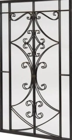 Intratuin Spiegel schwarz 65 x 2 x 100 cm