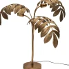 Intratuin Tischleuchte Blätter gold D 61 cm H 74