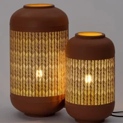 Intratuin Tischleuchte Elo braun D 24 H 44 cm