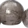 Intratuin Tischleuchte Kugel grau D 8 / 10 / 12 cm 3 St.