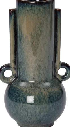 Intratuin Vase Coco blau D 12,5 H 19,5 cm