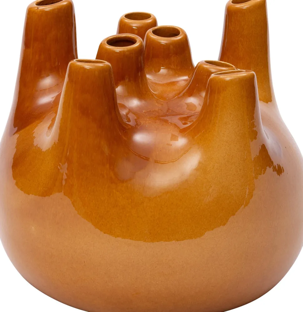 Intratuin Vase Dilara gelb D 19 H 18 cm