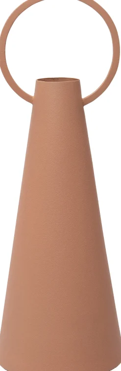 Intratuin Vase Evi orange D 12,5 H 34 cm