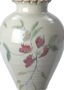 Intratuin Vase Harry creme D 22 H 30 cm