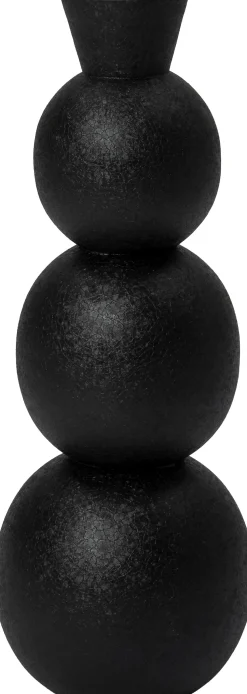 Intratuin Vase Jacky schwarz D 17 H 50 cm