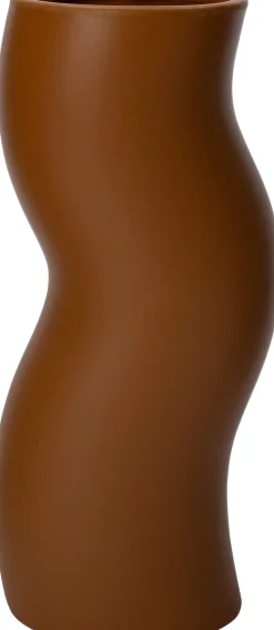 Intratuin Vase Lien braun D 12 H 32 cm