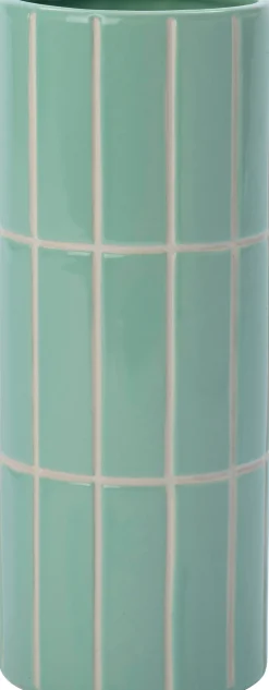 Intratuin Vase Menno grün D 11,9 H 26,2 cm