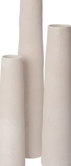 Intratuin Vase Umeo weiß D 11,5 H 50 cm