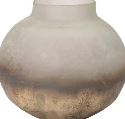 Intratuin Vase Zair kupfer/grijs D 20 H 18 cm