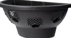 Intratuin Wand-Blumentopf schwarz 50 x 26 x 21,5 cm