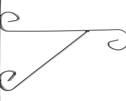 Intratuin Wandhalterung schwarz 27 x 2 x 22 cm