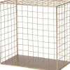 Intratuin Wandregal Vi gold 21 x 13 x 21 cm
