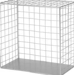 Intratuin Wandregal Vi grau 31 x 15 x 31 cm