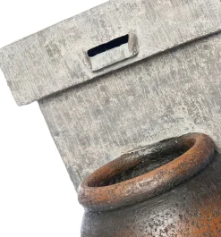 Intratuin Wasserspiel Clarington mit LED Beleuchtung 30 x 26 x 66 cm