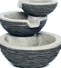 Intratuin Wasserspiel Norfolk mit LED-Beleuchtung 51 x 60 x 47 cm