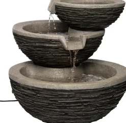 Intratuin Wasserspiel Norfolk mit LED-Beleuchtung 51 x 60 x 47 cm