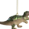 Intratuin Weihnachtsanhänger Dino grün 11 x 5 x 2,3 cm