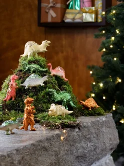 Intratuin Weihnachtsanhänger Dino grün 11 x 5 x 2,3 cm