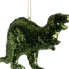 Intratuin Weihnachtsanhänger Dino grün 12 x 8 x 3,5 cm