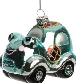 Intratuin Weihnachtsbaumhanger Auto blau 10 x 6 x 8 cm