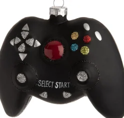 Intratuin Weihnachtsbaumschmuck Battle Controller schwarz 10 x 5 x 10 cm