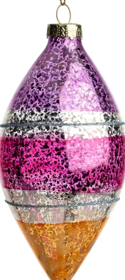 Intratuin Weihnachtsbaumschmuck Leenaun rosa D 6 H 12 cm